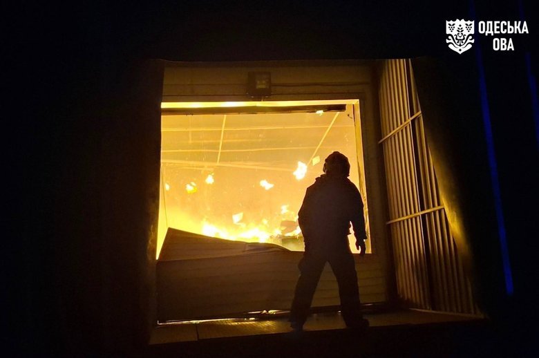 Обстріл Одещини 21 вересня