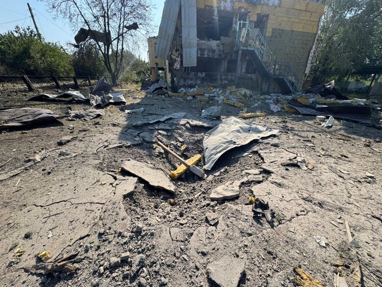 Attacks on Kostiantynivka on 8 July