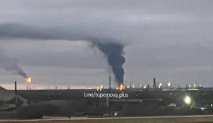 Drones attack industrial facility near Surgut, almost 3,000 km from Ukraine: fire breaks out. VIDEO&PHOTOS