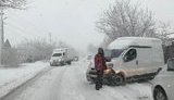 пробки днепр снегопад коллапс
