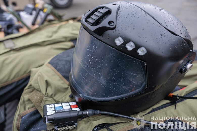 Вибухотехніки Нацполіція отримали допомогу від Німеччини
