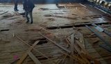 После столкновений у спортклуба "Восход" в Киеве полиция вывезла около 40 титушек-рейдеров. Здание разблокировано, но полностью разбито, - тренеры. ФОТОрепортаж