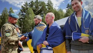 Ten Ukrainian soldiers who were considered missing in action have been returned to Ukraine. PHOTOS
