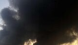 The sky over Kremenchuk on 19 August