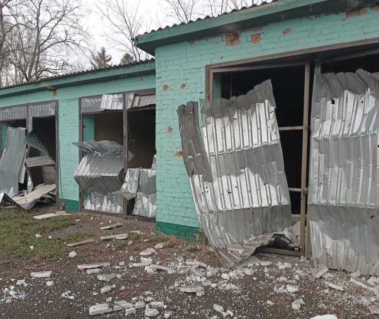 Shelling of the Nikopol district 