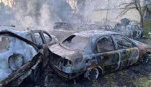 Occupants attack central part of Chuhuiv, 9 wounded, including a 14-year-old boy (updated). PHOTOS