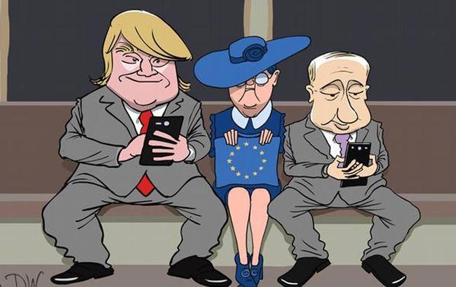 Не валяй дурака, Америка... Зустріч Трампа і Путіна у ФОТОжабах 10