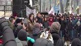 Saakashvili joins rally outside Rada. VIDEO+PHOTOS