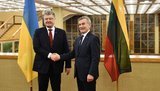 Порошенко и спикер Сеймаса Литвы Пранцкетис обсудили "Новый Европейский план для Украины". ФОТО