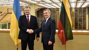 Порошенко и спикер Сеймаса Литвы Пранцкетис обсудили "Новый Европейский план для Украины". ФОТО