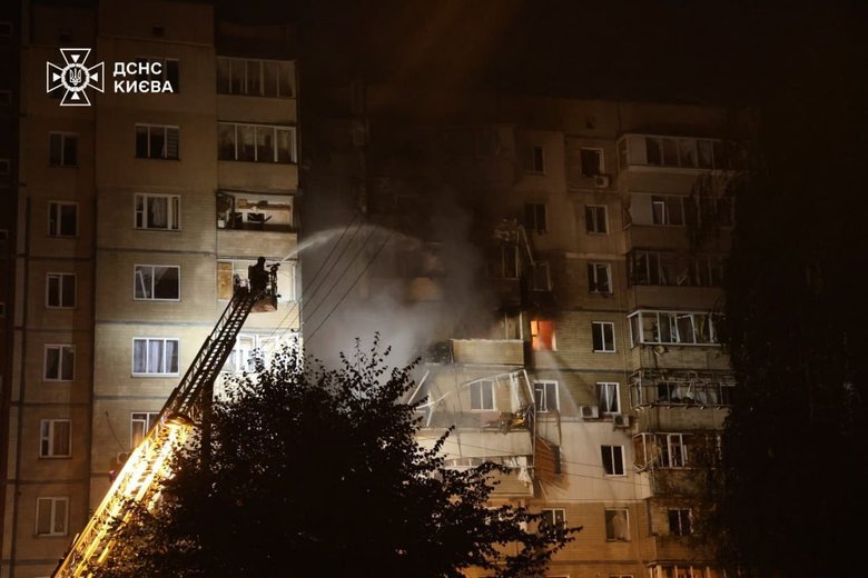 Kyiv after the shelling