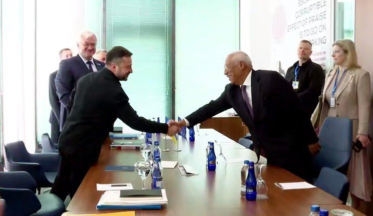 Zelenskyy and Costa discussed opening of remaining five negotiation clusters. VIDEO