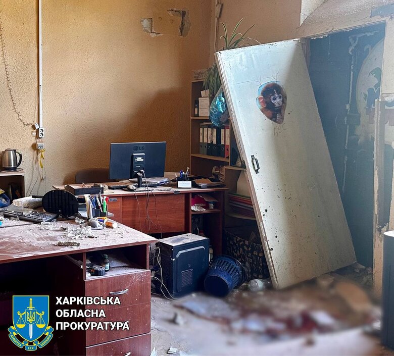 У прокуратурі показали наслідки обстрілу росіянами Харкова