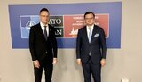 Кулеба та глава МЗС Угорщини Сіярто у Ризі обговорили питання безпеки східного флангу НАТО
