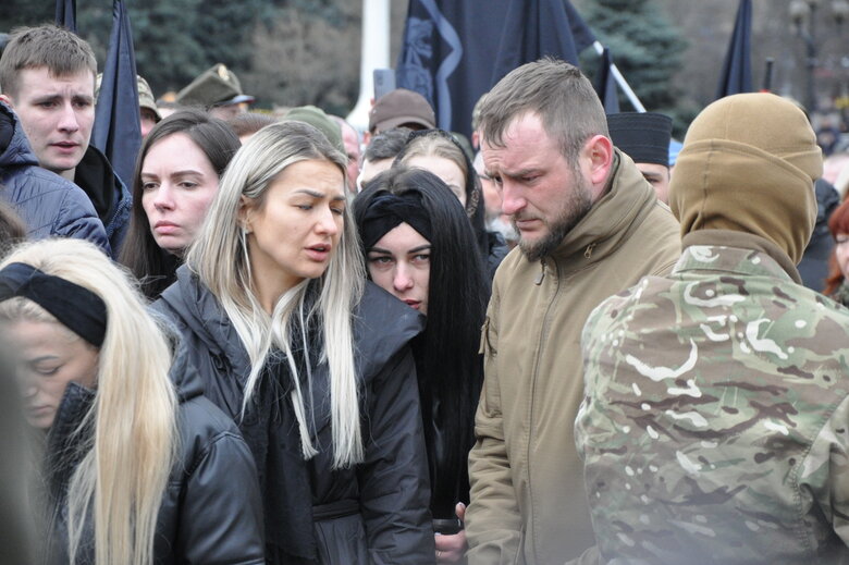 З Героєм України Дмитром Коцюбайлом (Да Вінчі) попрощалися в Києві 45