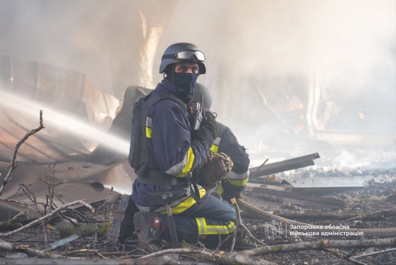 обстріл Запоріжжя