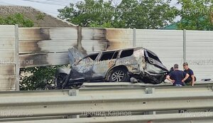 У Сімферополі вибухнув автомобіль із окупаційним "помічником віцепрем’єра Запорізької області" Єпіфановим. ВІДЕО+ФОТО