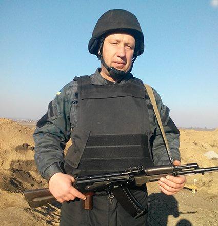 Ukrainian soldier Oleksandr Chopenko shot dead by enemy sniper in Donbas Jan. 17 01