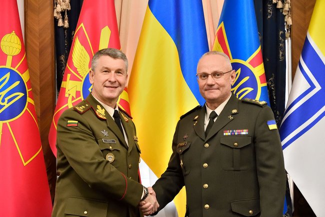 Делегація ЗС Литви прибула в Україну з офіційним візитом 01 Делегація ЗС Литви прибула в Україну з офіційним візитом 01