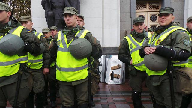 Protests near Rada building in Kyiv on Oct. 17 18 Protests near Rada building in Kyiv on Oct. 17 18