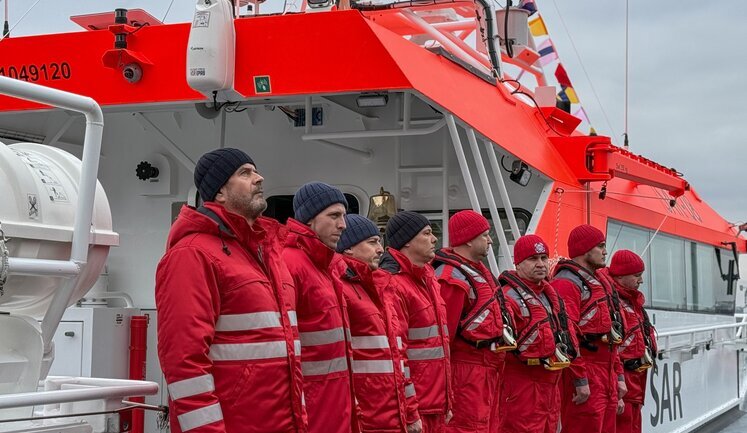 Естонія передала Україні новий рятувально-пошуковий катер для Морської служби. ФОТОрепортаж