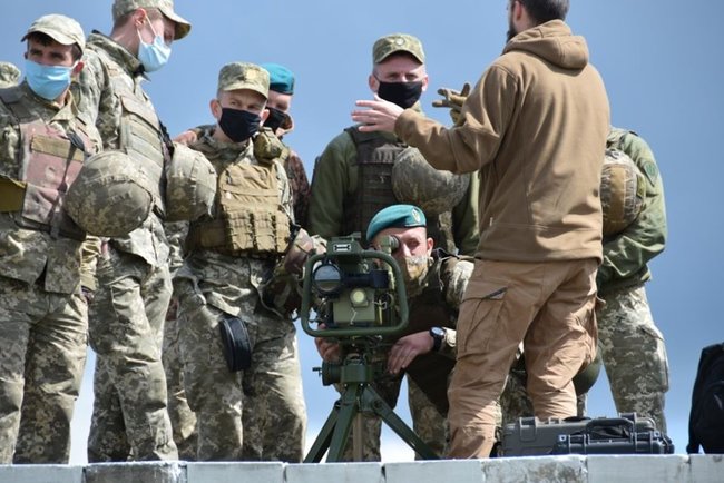 На Черниговщине прошли испытания переносного ракетного комплекса Корсар с усовершенствованным прицелом, - Генштаб ВСУ 03
