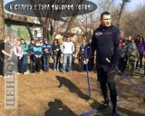 На старте