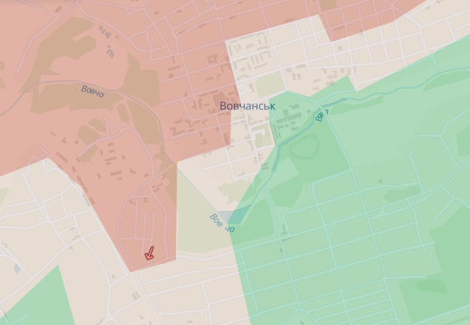 мапи DeepState Вовчанськ