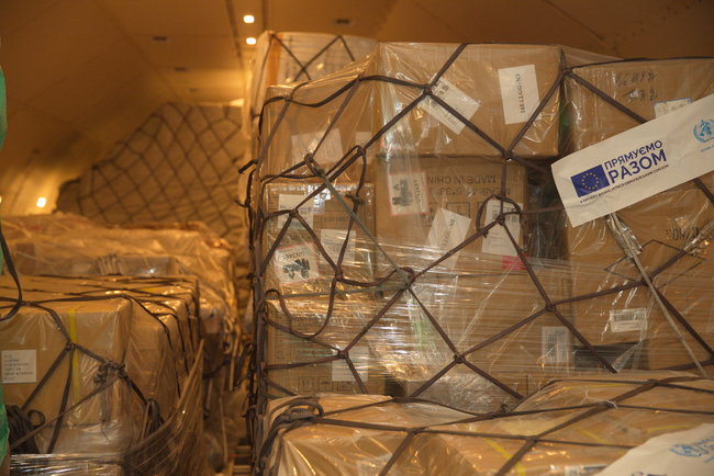 Европейский Союз и ВОЗ передали Украине средства защиты для более чем 50 больниц 04