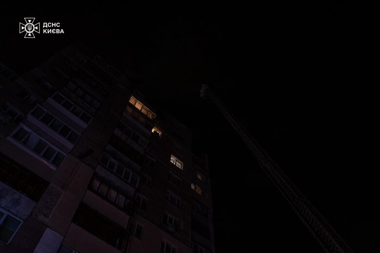 Київ після атаки Шахедів 4 травня