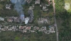 Gunners destroyed position of enemy aerial reconnaissance in Kurdiumivka area near Bakhmut. VIDEO