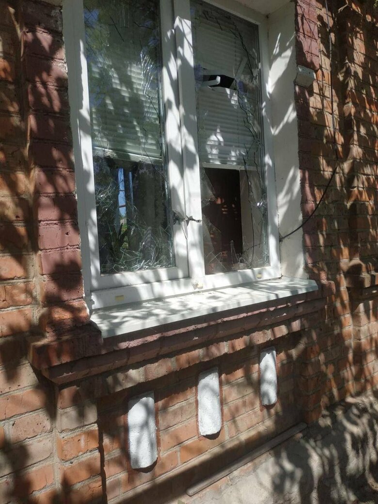 Consequences of enemy shelling of city of Orihiv in Zaporizhia region 03