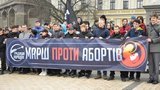 "Марш проти абортів" відбувся у центрі Києва. ВІДЕО+ФОТОрепортаж