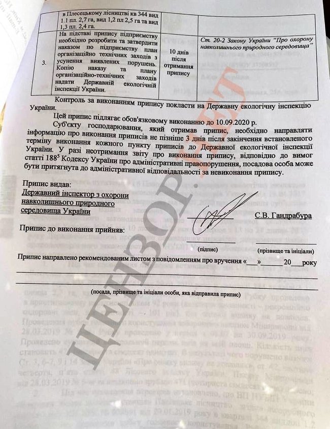 Вирубка 1363 дерев під Києвом завдала збитків на суму понад 11 млн, відкрито кримінальне провадження 05
