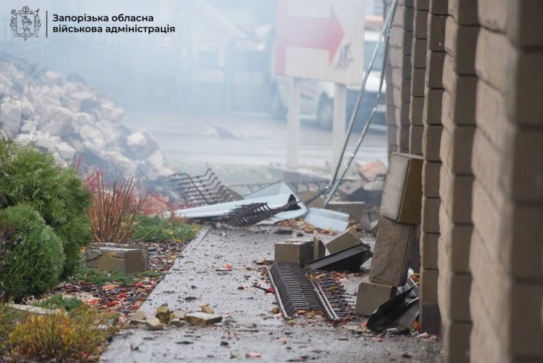 Consequences of the attack on Zaporizhzhia