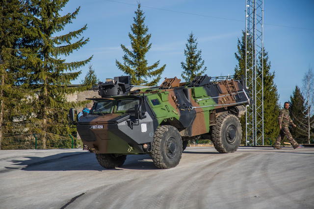 French armored vehicles for NATO arrived in Estonia 06 French armored vehicles for NATO arrived in Estonia 06