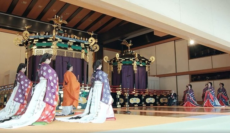 President participates in enthronement ceremony of Japanese Emperor. VIDEO