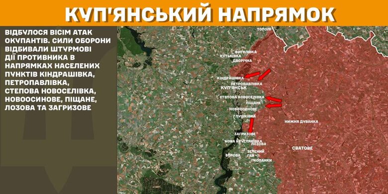 Бойова обстановка по напрямках