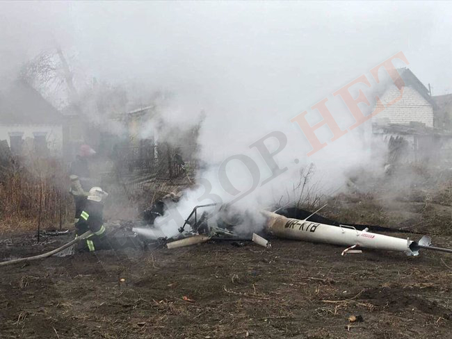 На Полтавщине упал вертолет, погиб экс-министр аграрной политики Кутовой 01