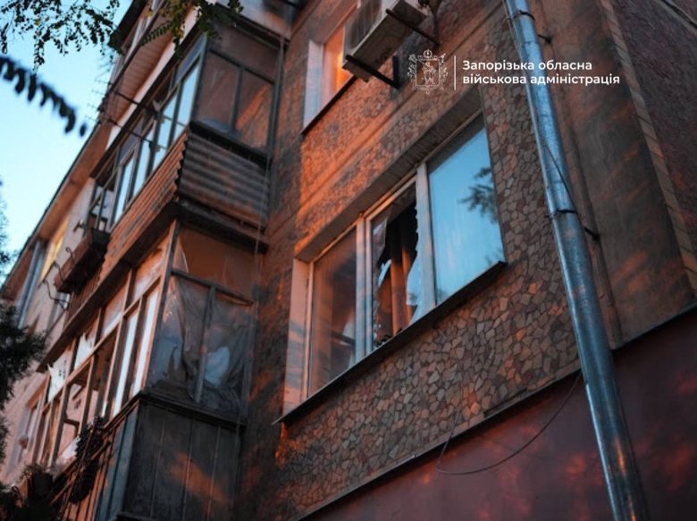 Strikes on Zaporizhzhia