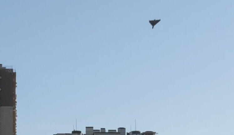 PO about consequences of morning attack by drones: 2 administrative buildings were damaged in Kyiv, private house was damaged in Vyshneve. PHOTOS