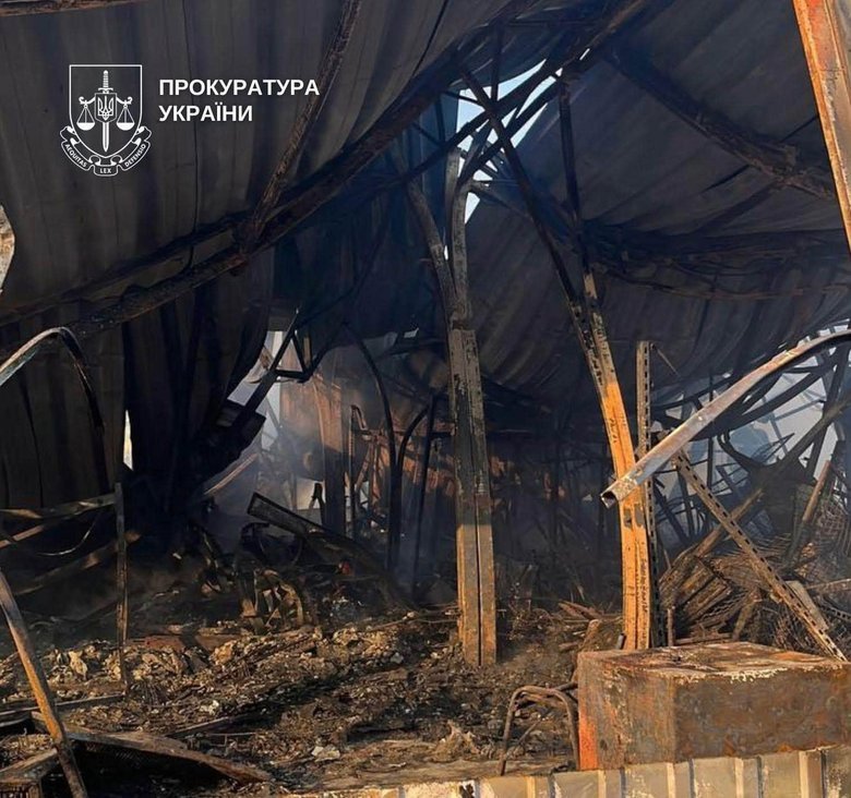 удар по ринку в Києві