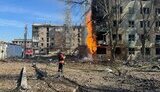 Consequences of strike on Kostiantynivka