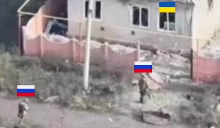 Український десантник ліквідував стрілецьким вогнем двох окупантів у Покровську. ВIДЕО