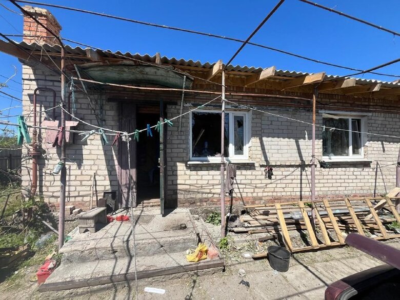 Nikopol region, shelling