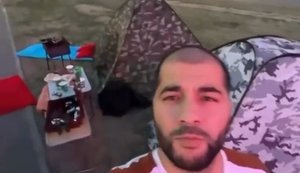 Drivers have pitched tents near petrol station in Volgograd, Russia: "We’re waiting for petrol". VIDEO