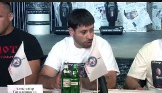 Гогилашвили участвовал в совместных с оплотовцем Олейником мероприятиях 02