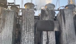 Одна з підстанцій ДТЕК після нічної атаки ворога на енергетичну інфраструктуру Одеської області. ВIДЕО