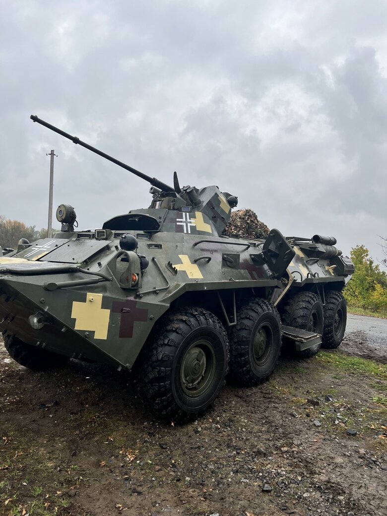 80th Airborne Assault Brigade was replenished with APC-82A won in Kharkiv region, - Butusov 01
