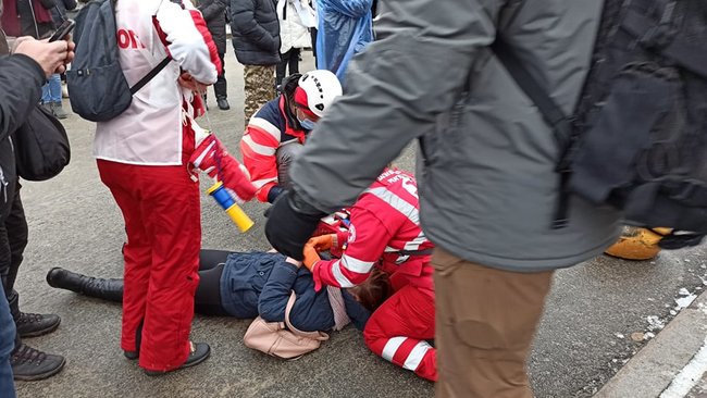 ФОПы попытались установить палатки на Майдане Незалежности: между митингующими и правоохранителями произошли стычки 03